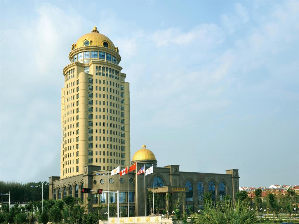 Golden Mountain International Hotel Laiyang Exterior foto